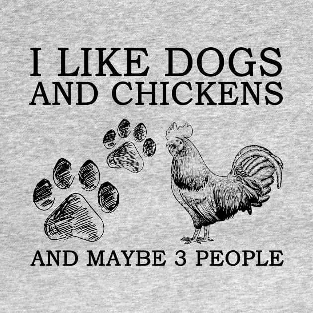 I Like Dogs And Chickens And Maybe 3 People by Jenna Lyannion